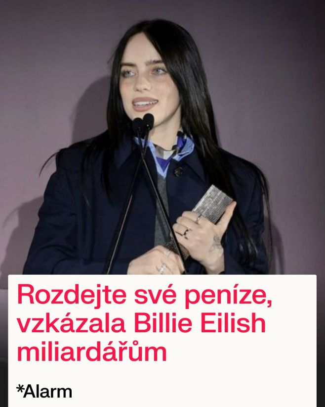 Třiadvacetiletá americká zpěvačka Billie Eilish převzala ve středu večer v New Yorku cenu Innovator Awards udělovanou...