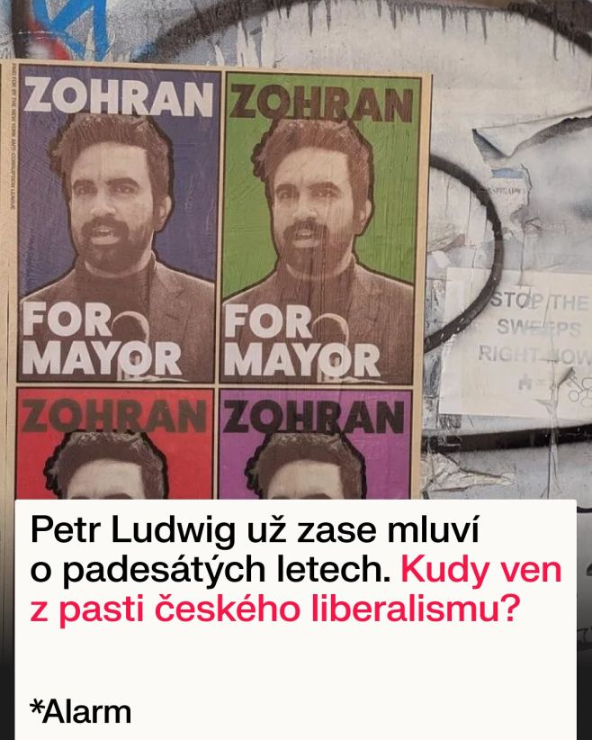 Jakmile se v české debatě objeví jen náznak levicového programu, spustí se vodopád výroků a slov o padesátých letech,...