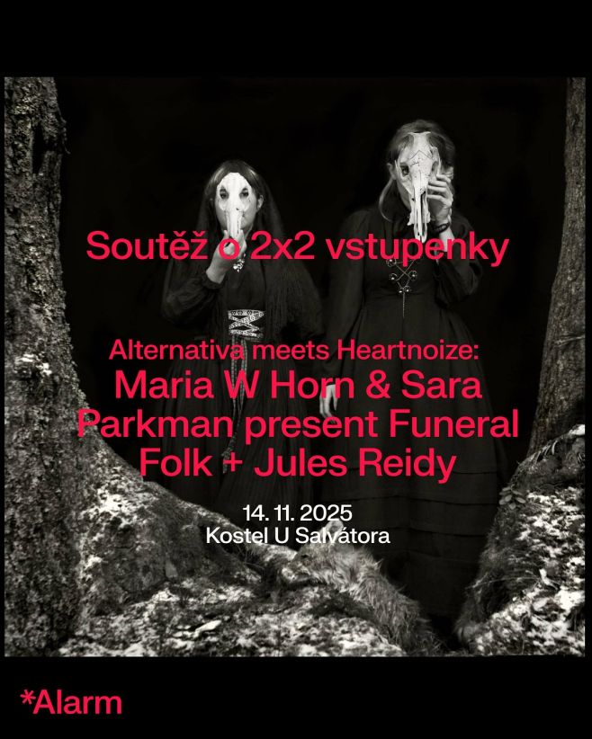 Ve spolupráci s Heartnoize a festivalem Alternativa přinášíme soutěž o 2x2 vstupenky na zítřejší koncert švédského...