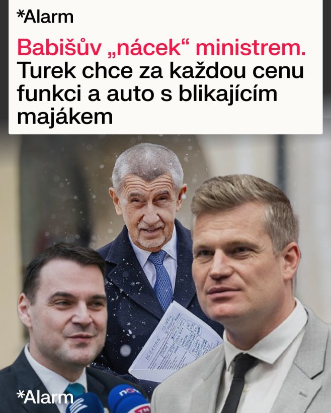 Turek chce celé zemi dokázat, že ministrem může být doslova kdokoli. „Každý premiér si za své ministry zodpovídá sám. A je...