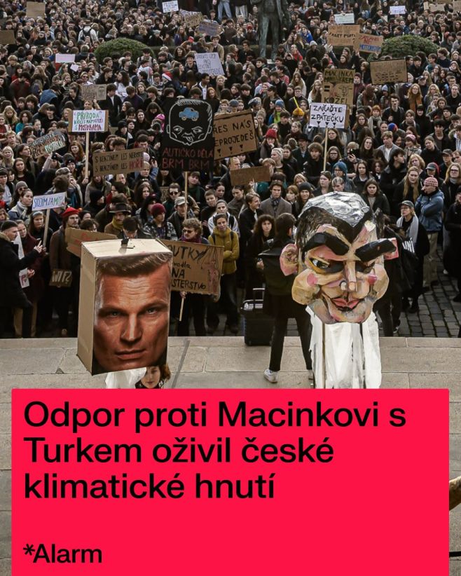 V Praze, Brně a mnoha dalších městech se sešly tisíce mladých lidí a vyjádřily odpor k politice Turka, Macinky, Tykače a...