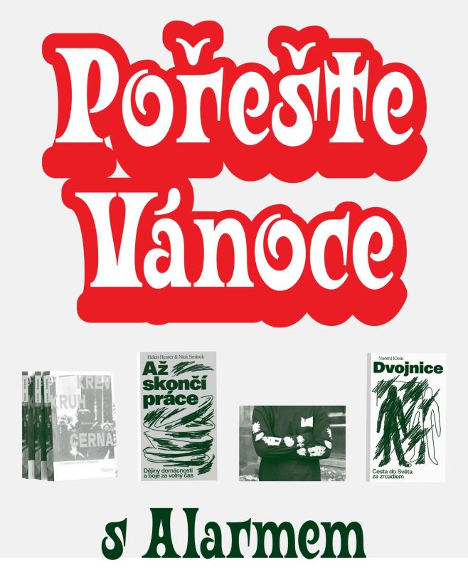 Pořešte Vánoce s Alarmem! 💓 Darujte pod stromeček knihy Alarmu, které dokáží změnit pohled na svět. Nově máme v nabídce i...